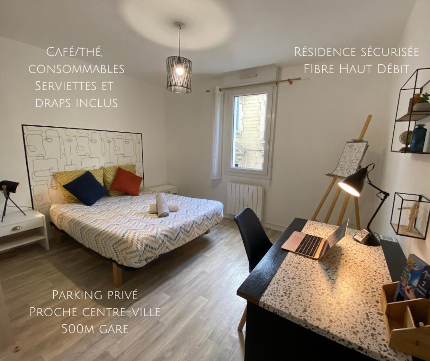 Work App'Art - T2 - Fibre - Parking - Proche Gare Apartment Angouleme Ngoại thất bức ảnh
